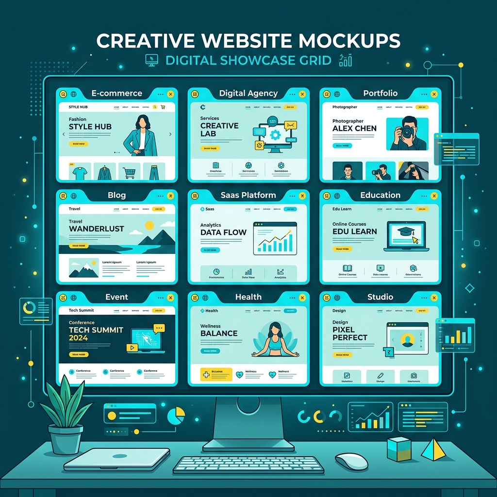 {Karya Kreatif} & Desain Eksklusif